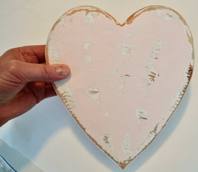 Serving Platter, pink  handcrafted from Fir wood