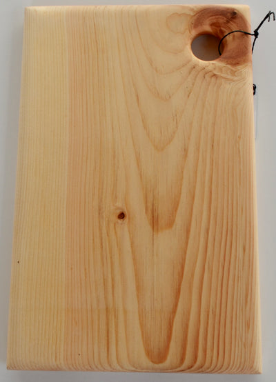 Natural Cutting Board handcrafted from Fir wood