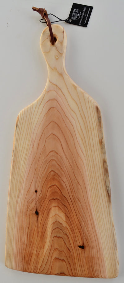 Cedar Serving Board with Two Live Edges