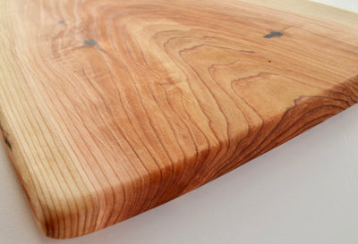 Cedar Serving Board with Two Live Edges