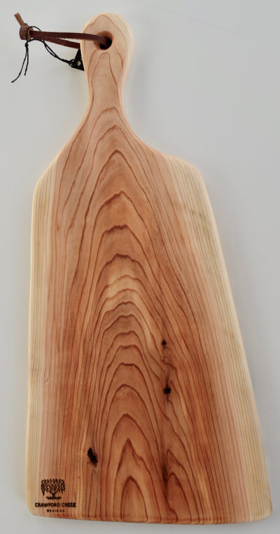 Cedar Serving Board with Two Live Edges