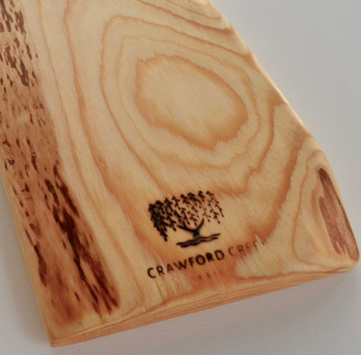 Cedar Live Edge serving platter