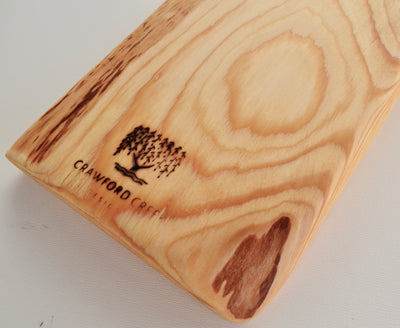 Cedar Live Edge serving platter