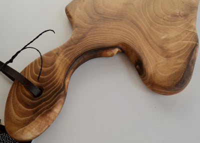 Black Locust & Resin Cutting Board, crafted from a locally sourced hardwood