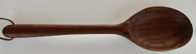 Wooden Ladle Spoon, handcrafted from Walnut