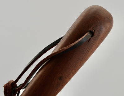 Wooden Ladle Spoon, handcrafted from Walnut