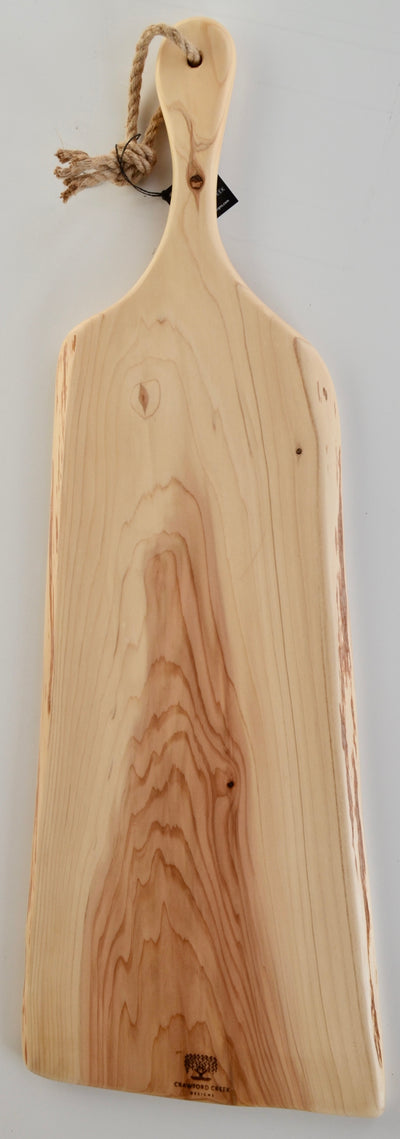 Large Cedar Charcuterie Board with two live edges
