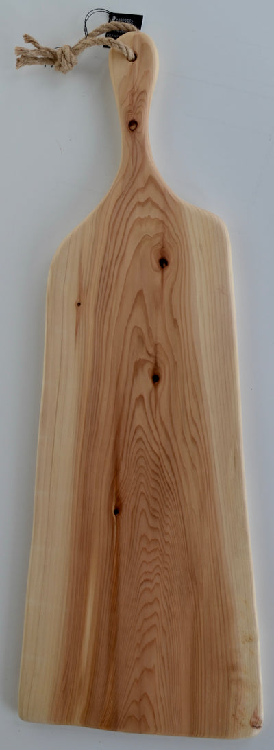 Large Cedar Charcuterie Board with two live edges
