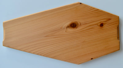 Coffin Serving Board handcrafted from Cedar or Fir wood