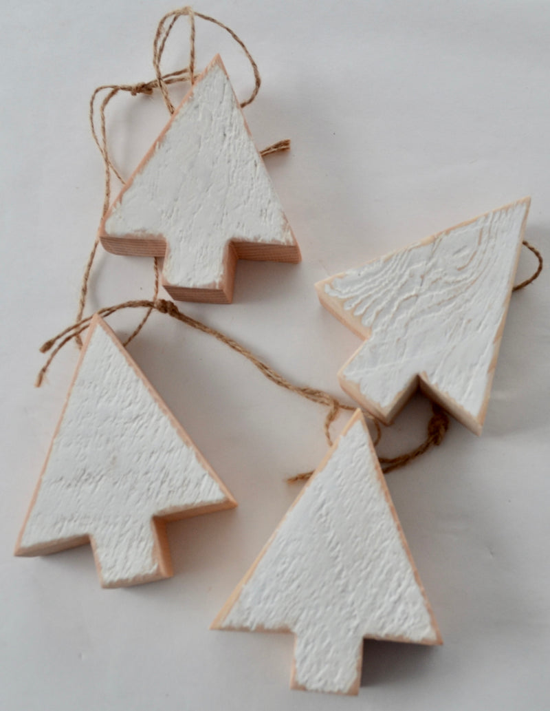 Tree Ornaments, Classic style (set of 4)