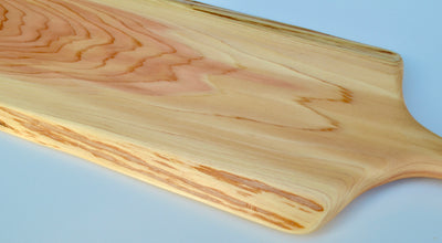 Cedar Serving Board with Raw Edge