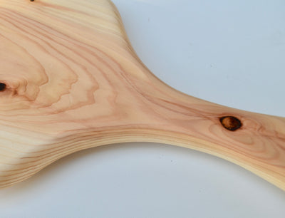 Extra Large Cedar Serving Board with Two Live Edges