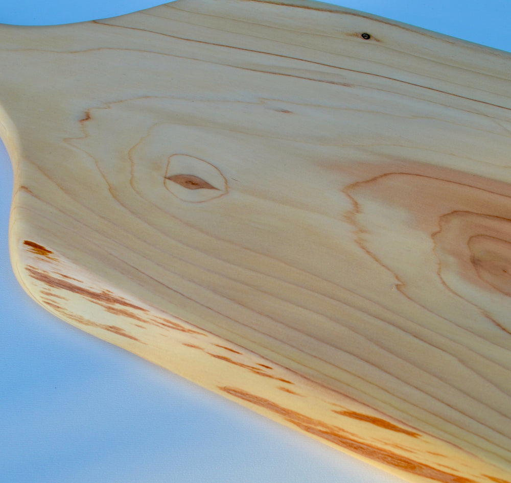 Extra Large Cedar Serving Board with Two Live Edges