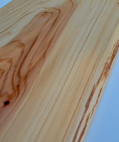 Extra Large Cedar Serving Board with Two Live Edges