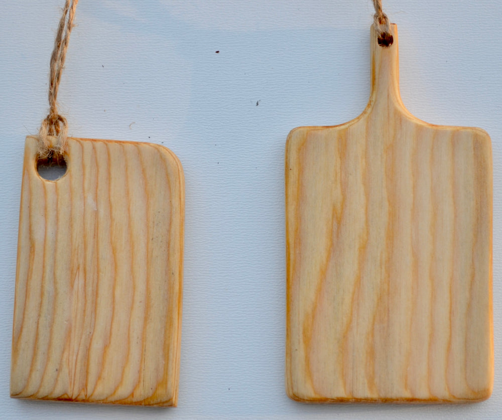 Mini Board Ornaments Walnut