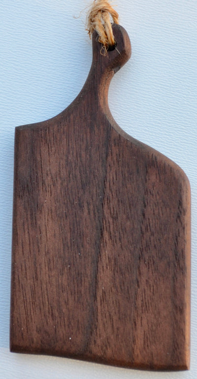 Mini Board Ornaments Walnut