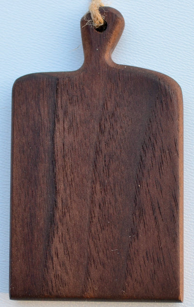 Mini Board Ornaments Walnut