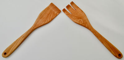 Salad Forks, handcrafted from Cherry
