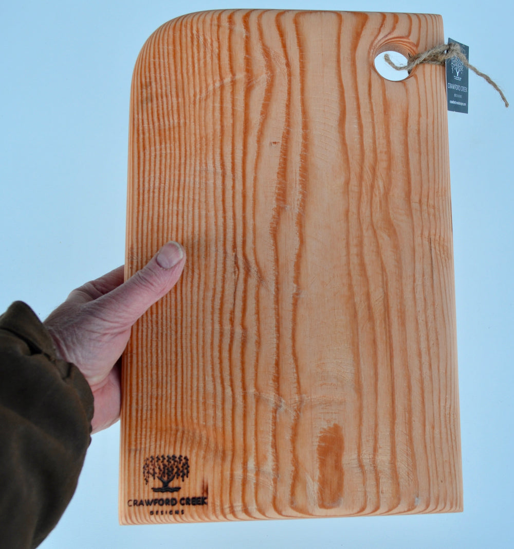 Rustic Cutting Board handcrafted from Fir wood