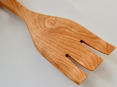 Salad Forks, handcrafted from Cherry