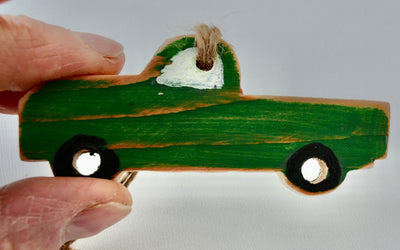 Classic Car Ornament set, set of three