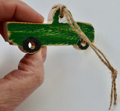 Classic Car Ornament set, set of three