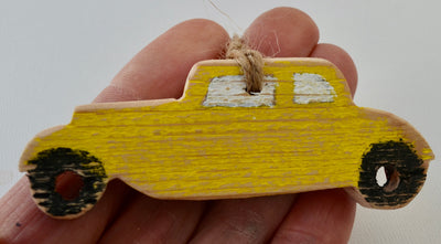 Classic Car Ornament set, set of three