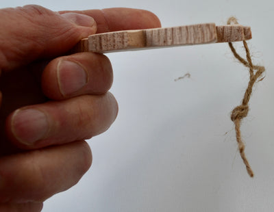 Distressed Tree Ornament