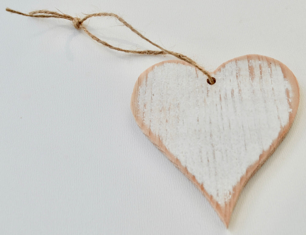 Four (4)  Distressed Thin Ornaments