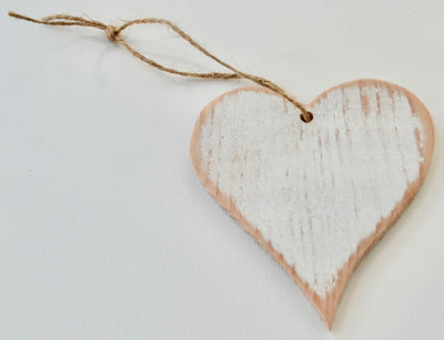 Four (4)  Distressed Thin Ornaments