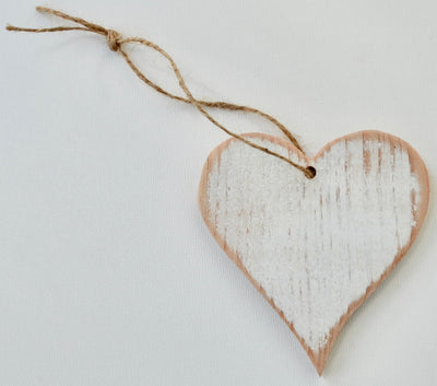 Distressed Heart Ornament, one