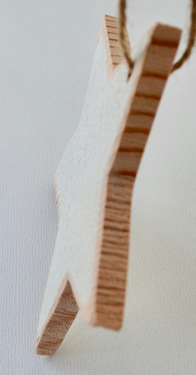 Distressed Star Ornament, one