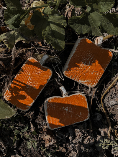 Orange Pumpkins (Set of 3)