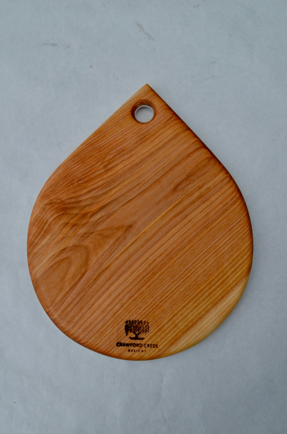 Rain Drop Cutting Board handcrafted from Birch wood