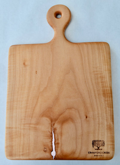 Pink Resin Birch Cutting Board
