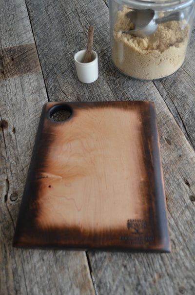 Cutting Board handcrafted old world country look modern design summer love gifts