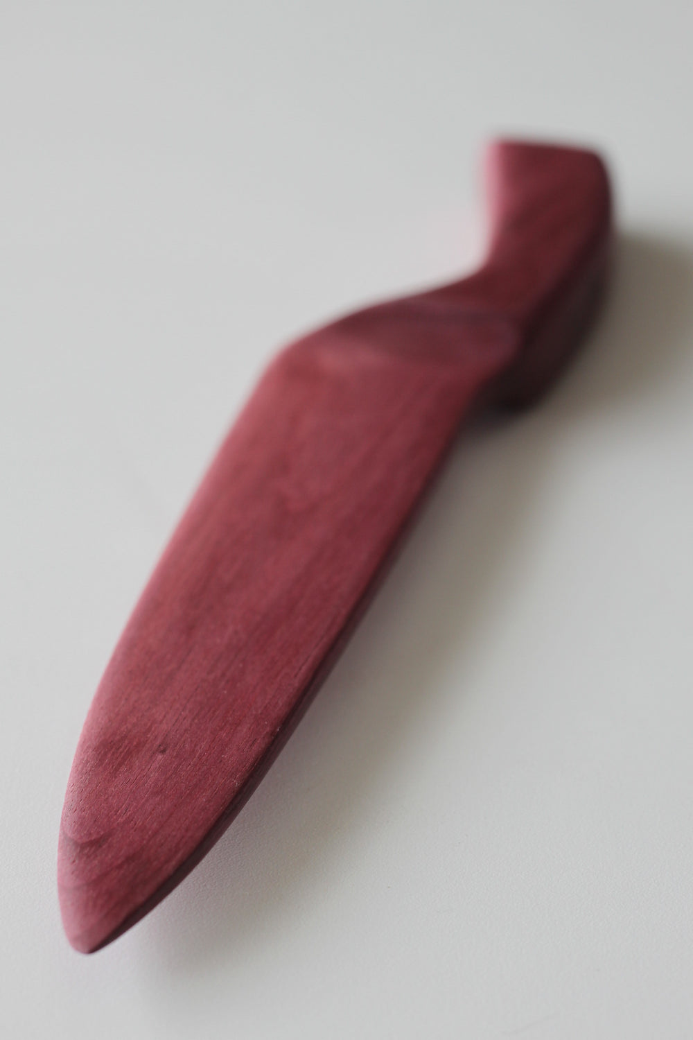 Crawford Creek Designs Purpleheart Hardwood Cake Knife 