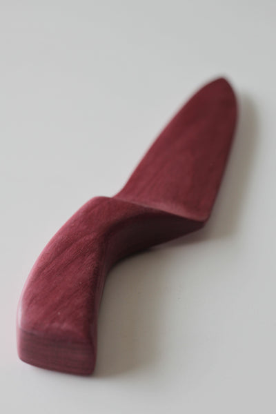 Crawford Creek Designs Purpleheart Hardwood Cake Knife 
