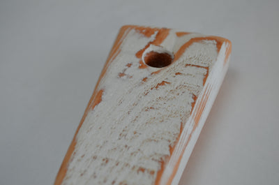 White Charcuterie Board handcrafted from Fir wood