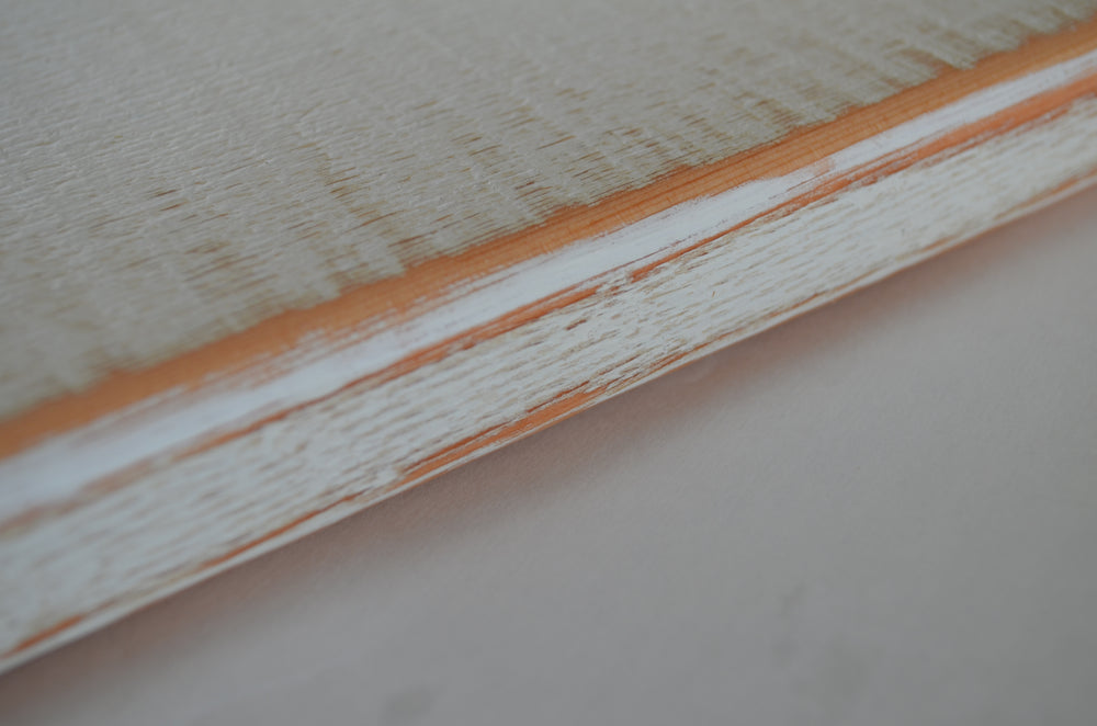 White Charcuterie Board handcrafted from Fir wood