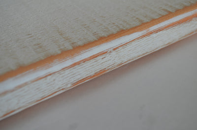 White Charcuterie Board handcrafted from Fir wood