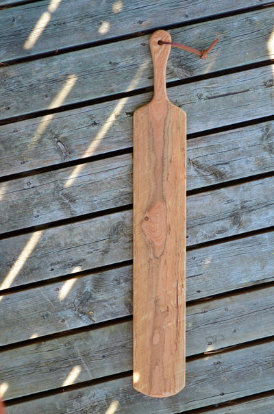 Baguette style cutting board handcrafted from Fir