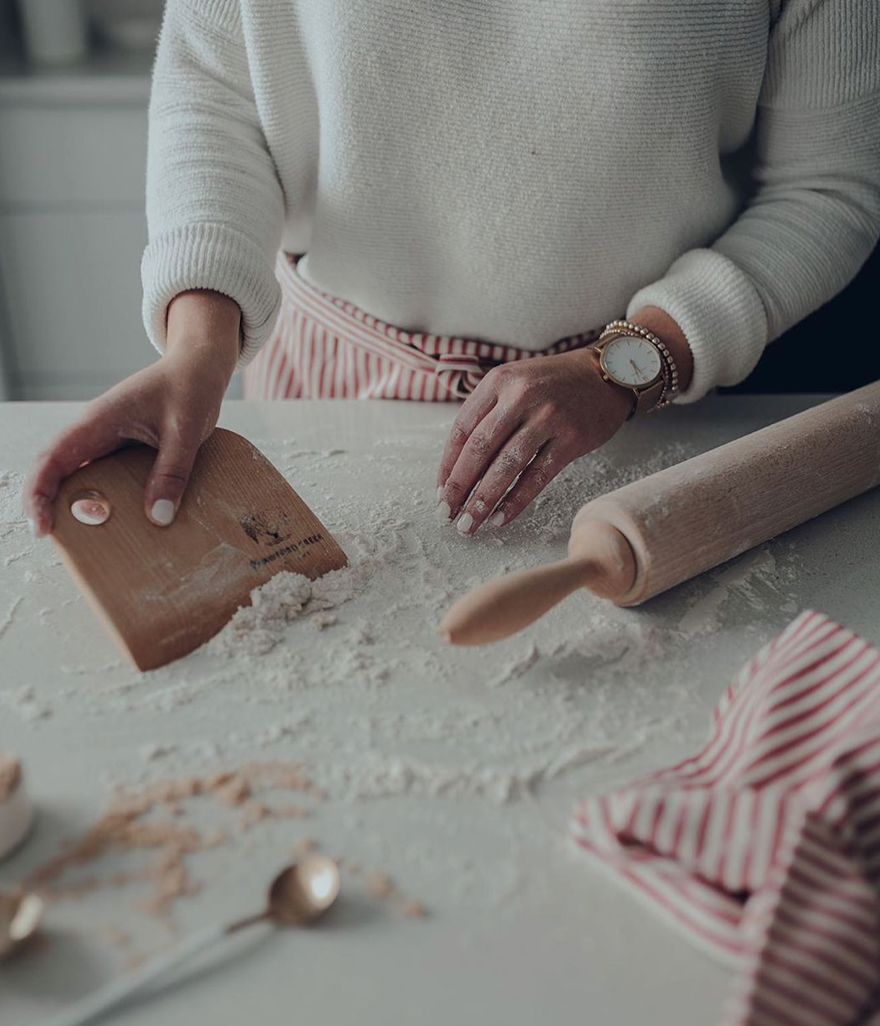 Sugar Maple Dough Scraper